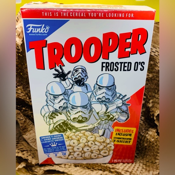 Funko Other - Funko Troopers Cereal T Shirt New Sealed Box Star Wars Stormtrooper Unisex